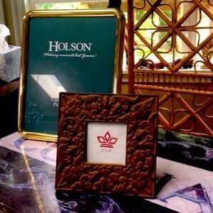 One 3x3 picture frame and one 8 x 10. NWOT